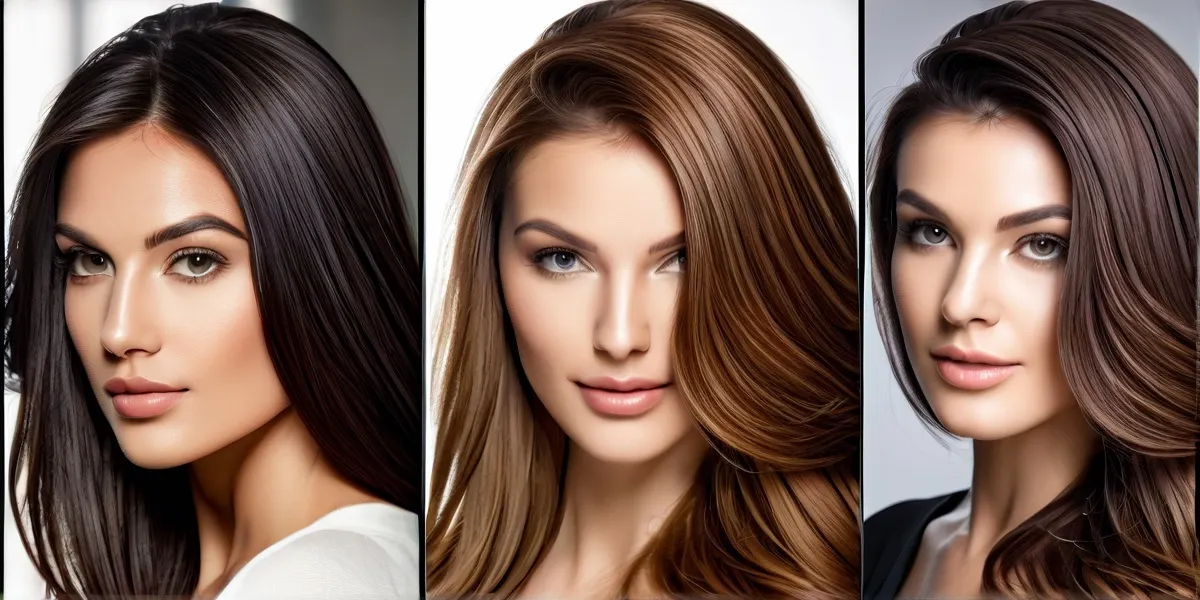 Comparaison avant/après montrant l'effet des coiffures serrées sur la ligne des cheveux