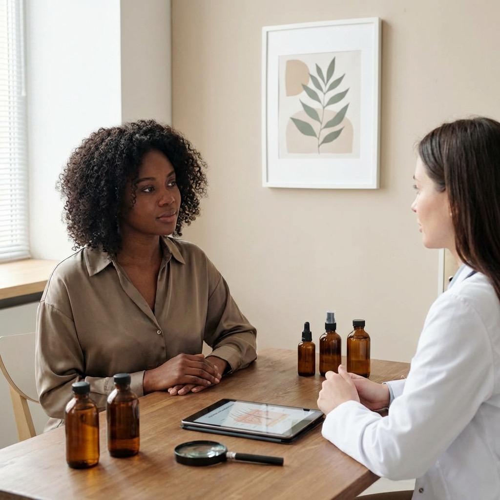Femme noire avec cheveux crépus naturels illustrant la beauté des cheveux afro